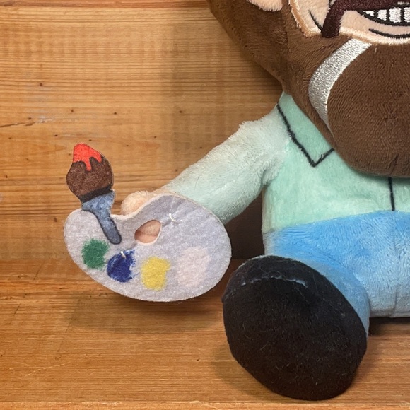 Bob Ross Artist plush "Happy Trees' ! - Picture 4 of 8